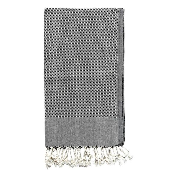 NEW Turkish Peshkir Kitchen Dish Tea Hand Towel Peshtemal 100% Cotton Black - Picture 10 of 10